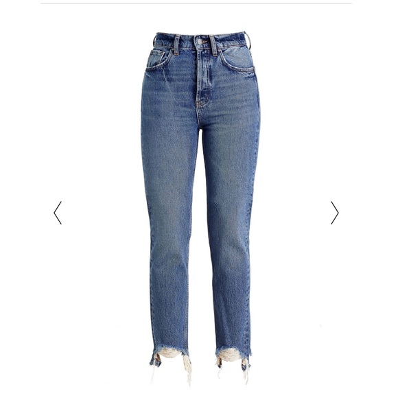 Anine Bing Denim - ANINE BING Distressed Sonya Jeans